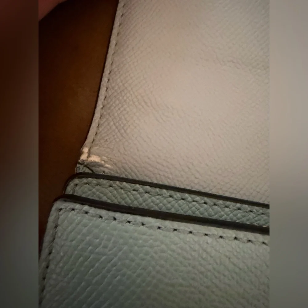 **SALE**Coach Light Blue Women's Wallet - Picture 6 of 13